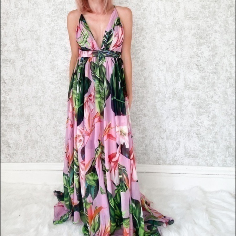 Meghan LA Floral Maxi Dress